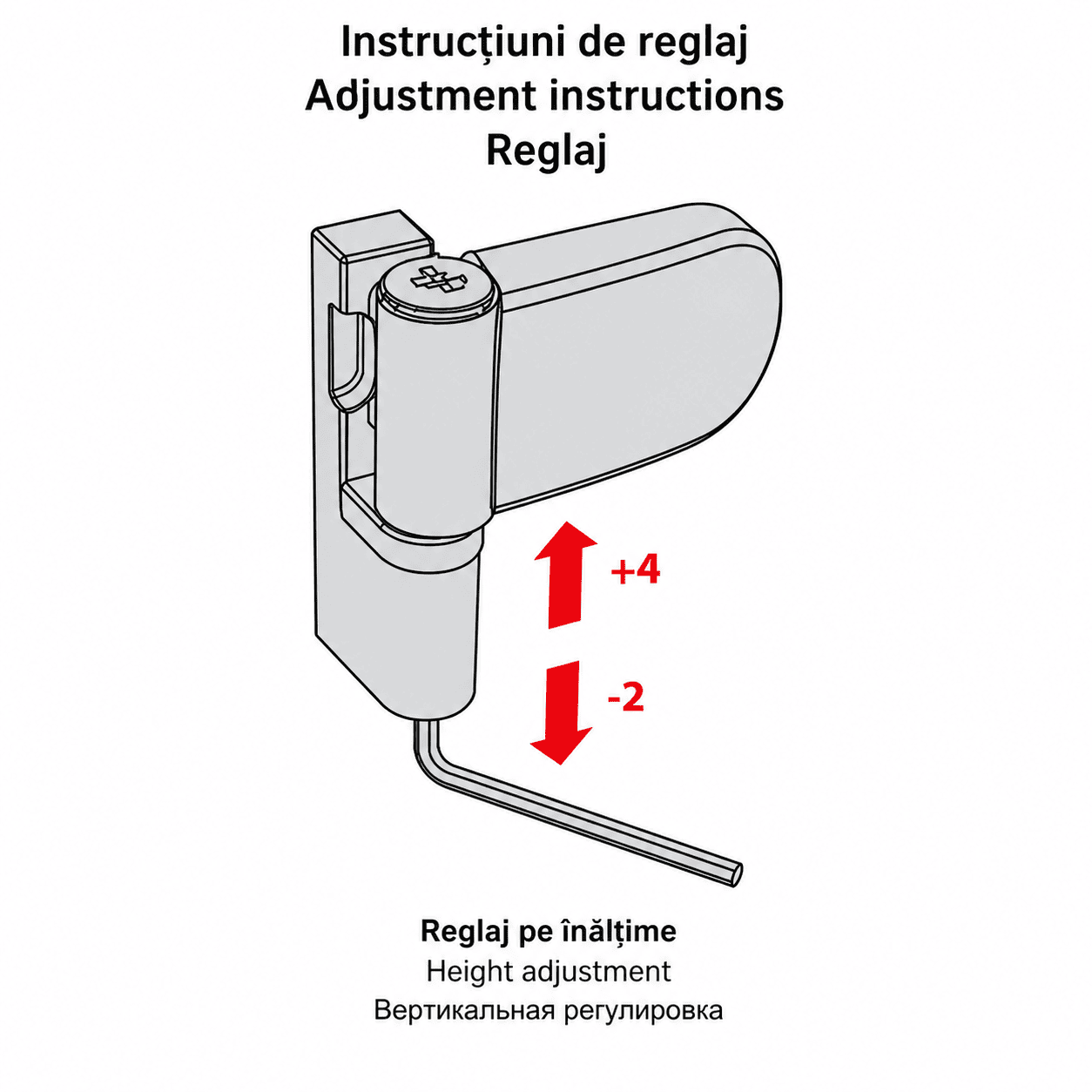 balamă reglabilă pentru uși pvc (model 2030 ) balamă reglabilă pentru uși pvc (model 2030 )