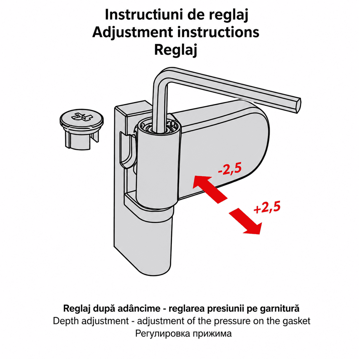 balamă reglabilă pentru uși pvc (model 2030 ) balamă reglabilă pentru uși pvc (model 2030 )