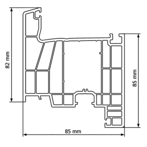 profil rauch pvc cu 7 camere w 8540