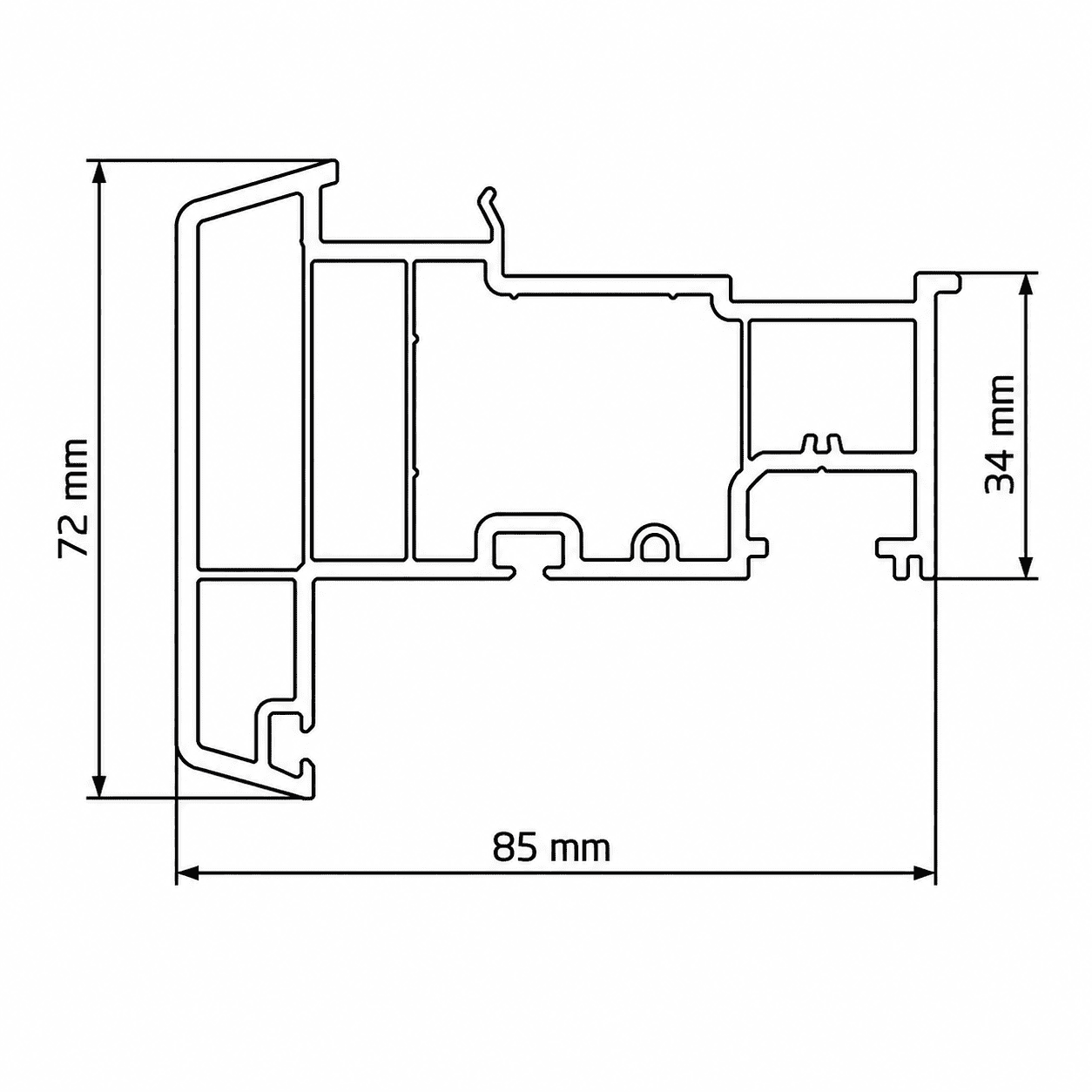 profil rauch pvc cu 7 camere w 8560 profil rauch pvc cu 7 camere w 8560