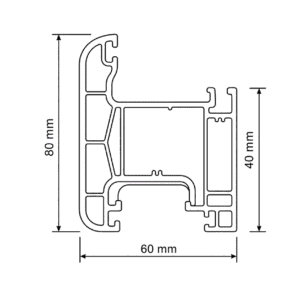 profil schtruber pvc cu 4 camere w 6430