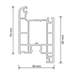 Profil Schtruber PVC cu 4 Camere W 6440