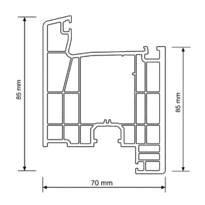 profil schtruber pvc cu 5 camere w 7540
