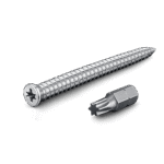 Șuruburi Montaj Tâmplărie PVC și Aluminiu 7.5x212 mm