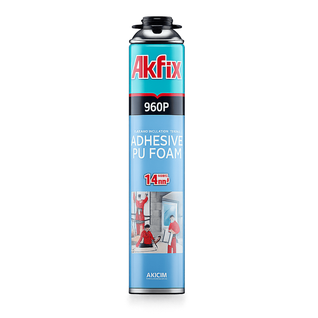 spumă adezivă profesională akfix p960 pentru pistol – 750 ml spumă adezivă profesională akfix p960 pentru pistol – 750 ml